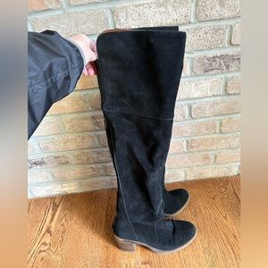Lucky brand over the knee boots